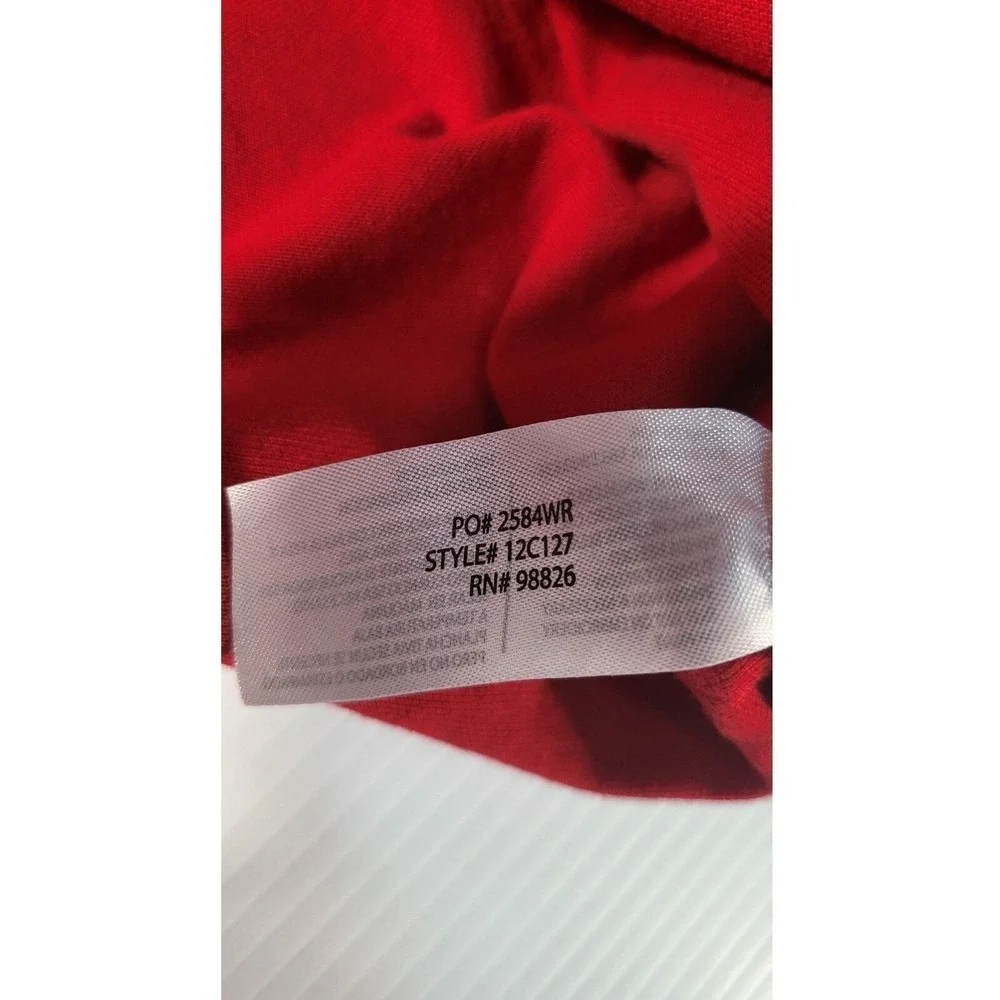 U.S. Polo Assn. Red Polo Shirt Short Sleeve Classic Logo Boys Size S 6-7